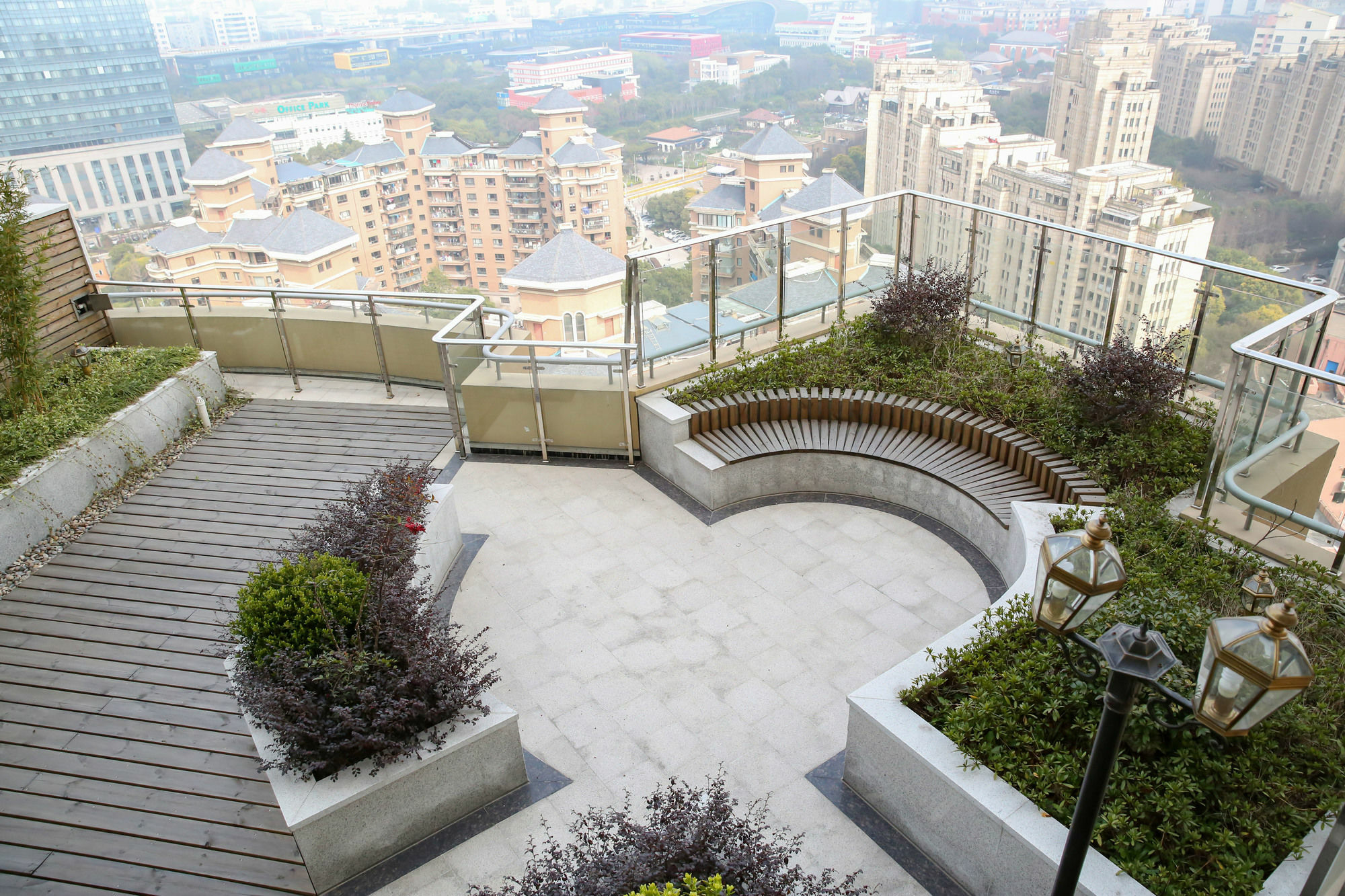 Green Court Residence Jinqiao Diamond Шанхай Екстер'єр фото